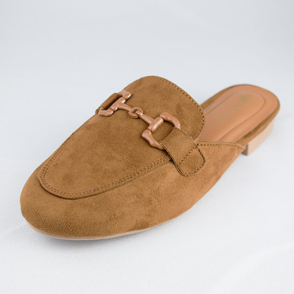 Mule pour femme  R010 marron..................   Mules femme Maroc